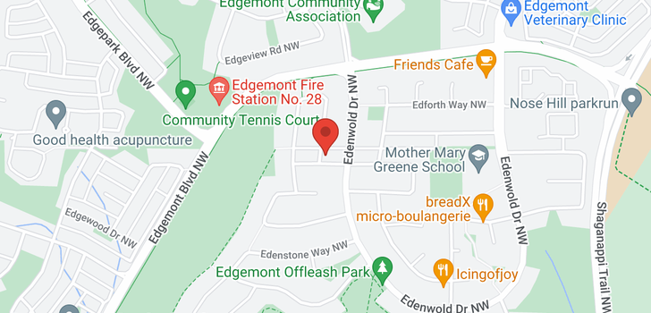 map of 187 Edendale Way NW